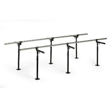 HAUSMANN INDUSTRIES Floor Mounted Bariatric Parallel Bars Hausmann-1389